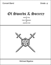 Of Swords & Sorcery Concert Band sheet music cover